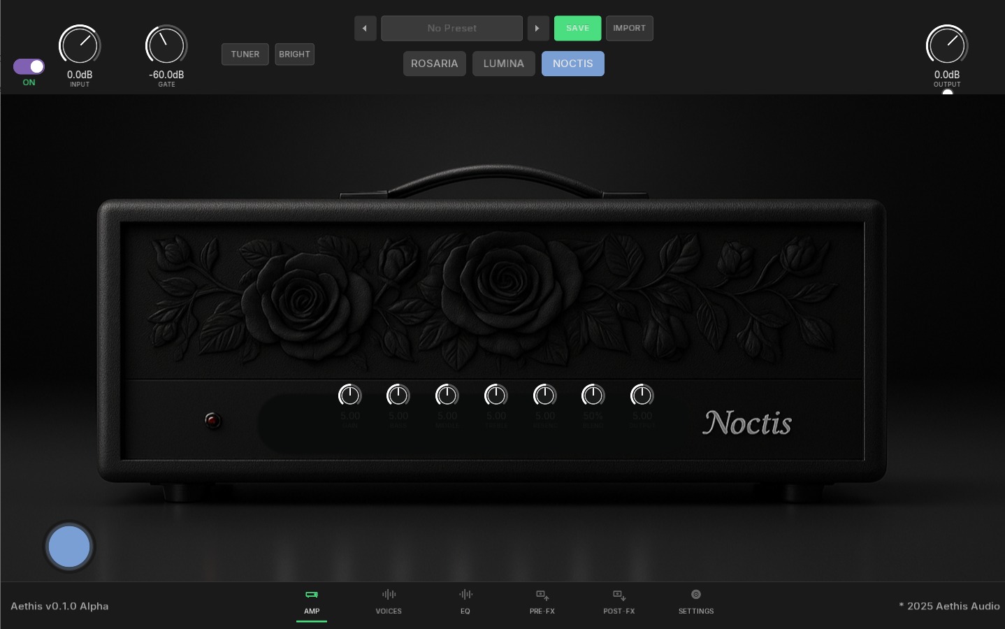 Noctis - Crystal Clean Amplifier